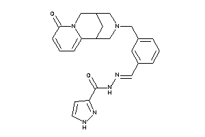 N-[[3-[(ketoBLAHyl)methyl]benzylidene]amino]-1H-pyrazole-3-carboxamide