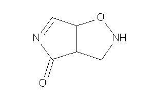2,3,3a,6a-tetrahydropyrrolo[3,4-d]isoxazol-4-one