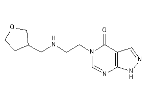 5-[2-(tetrahydrofuran-3-ylmethylamino)ethyl]-1H-pyrazolo[3,4-d]pyrimidin-4-one