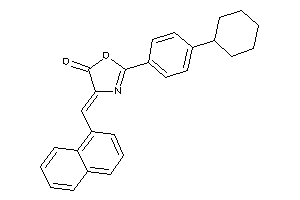 2-(4-cyclohexylphenyl)-4-(1-naphthylmethylene)-2-oxazolin-5-one