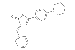 4-benzal-2-(4-cyclohexylphenyl)-2-oxazolin-5-one