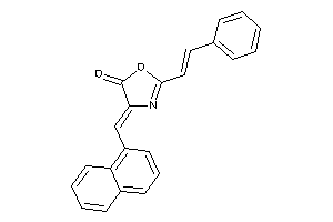 4-(1-naphthylmethylene)-2-styryl-2-oxazolin-5-one