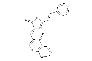 4-[(4-ketochromen-3-yl)methylene]-2-styryl-2-oxazolin-5-one