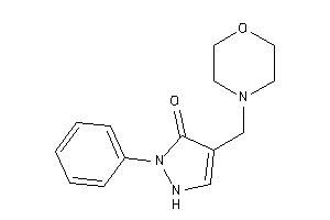 4-(morpholinomethyl)-2-phenyl-3-pyrazolin-3-one