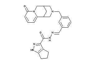 N-[[3-[(ketoBLAHyl)methyl]benzylidene]amino]-1,4,5,6-tetrahydrocyclopenta[c]pyrazole-3-carboxamide