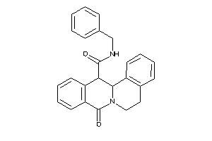 N-benzyl-8-keto-5,6,13,13a-tetrahydroisoquinolino[3,2-a]isoquinoline-13-carboxamide