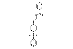 N-[2-(4-besylpiperazino)ethyl]benzamide