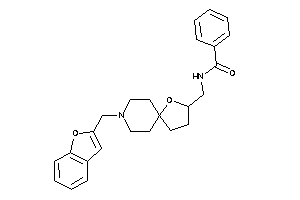 N-[[8-(benzofuran-2-ylmethyl)-4-oxa-8-azaspiro[4.5]decan-3-yl]methyl]benzamide