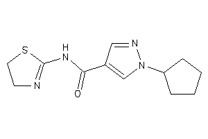 1-cyclopentyl-N-(2-thiazolin-2-yl)pyrazole-4-carboxamide