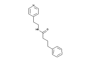 4-phenyl-N-[2-(4-pyridyl)ethyl]butyramide