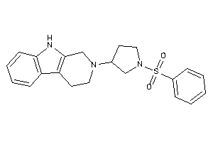 2-(1-besylpyrrolidin-3-yl)-1,3,4,9-tetrahydro-$b-carboline