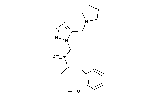 Image of 2-[5-(pyrrolidinomethyl)tetrazol-1-yl]-1-(2,3,4,6-tetrahydro-1,5-benzoxazocin-5-yl)ethanone
