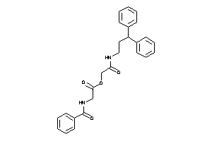 Image of 2-benzamidoacetic Acid [2-(3,3-diphenylpropylamino)-2-keto-ethyl] Ester