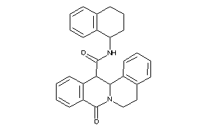 8-keto-N-tetralin-1-yl-5,6,13,13a-tetrahydroisoquinolino[3,2-a]isoquinoline-13-carboxamide