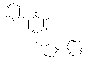 4-phenyl-6-[(3-phenylpyrrolidino)methyl]-3,4-dihydro-1H-pyrimidin-2-one