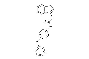 2-(1H-indol-3-yl)-N-(4-phenoxyphenyl)acetamide