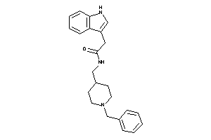 N-[(1-benzyl-4-piperidyl)methyl]-2-(1H-indol-3-yl)acetamide