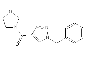 (1-benzylpyrazol-4-yl)-oxazolidin-3-yl-methanone