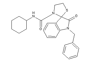 1-benzyl-N-cyclohexyl-2-keto-spiro[indoline-3,2'-thiazolidine]-3'-carboxamide