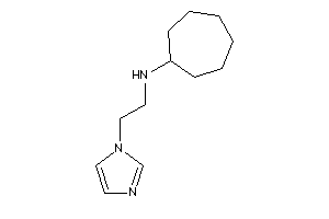 Cycloheptyl(2-imidazol-1-ylethyl)amine