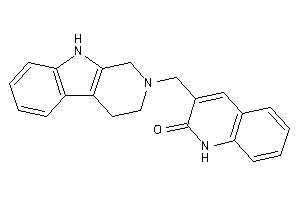 3-(1,3,4,9-tetrahydro-$b-carbolin-2-ylmethyl)carbostyril