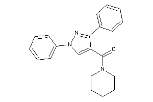 Image of (1,3-diphenylpyrazol-4-yl)-piperidino-methanone