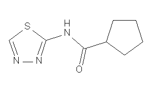 N-(1,3,4-thiadiazol-2-yl)cyclopentanecarboxamide