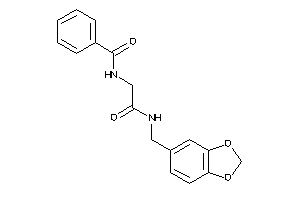 N-[2-keto-2-(piperonylamino)ethyl]benzamide