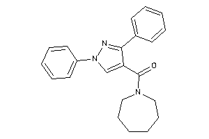 Image of Azepan-1-yl-(1,3-diphenylpyrazol-4-yl)methanone