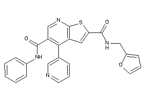 N-(2-furfuryl)-N'-phenyl-4-(3-pyridyl)thieno[2,3-b]pyridine-2,5-dicarboxamide