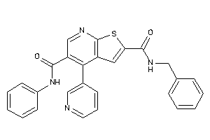 N-benzyl-N'-phenyl-4-(3-pyridyl)thieno[2,3-b]pyridine-2,5-dicarboxamide