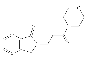 2-(3-keto-3-morpholino-propyl)isoindolin-1-one