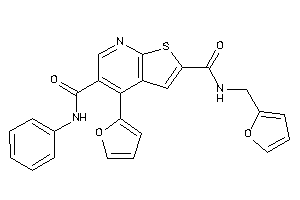 N-(2-furfuryl)-4-(2-furyl)-N'-phenyl-thieno[2,3-b]pyridine-2,5-dicarboxamide