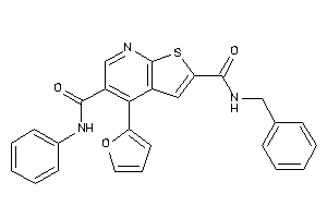 N-benzyl-4-(2-furyl)-N'-phenyl-thieno[2,3-b]pyridine-2,5-dicarboxamide