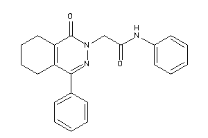 2-(1-keto-4-phenyl-5,6,7,8-tetrahydrophthalazin-2-yl)-N-phenyl-acetamide