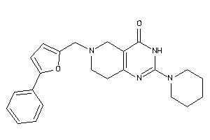 6-[(5-phenyl-2-furyl)methyl]-2-piperidino-3,5,7,8-tetrahydropyrido[4,3-d]pyrimidin-4-one