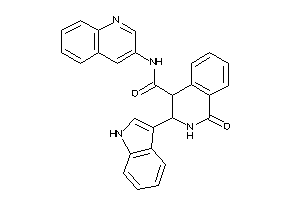 3-(1H-indol-3-yl)-1-keto-N-(3-quinolyl)-3,4-dihydro-2H-isoquinoline-4-carboxamide