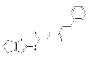 3-phenylacrylic Acid [2-(5,6-dihydro-4H-cyclopenta[b]thiophen-2-ylamino)-2-keto-ethyl] Ester