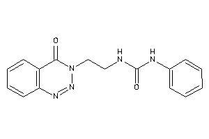 1-[2-(4-keto-1,2,3-benzotriazin-3-yl)ethyl]-3-phenyl-urea