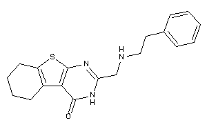 2-[(phenethylamino)methyl]-5,6,7,8-tetrahydro-3H-benzothiopheno[2,3-d]pyrimidin-4-one