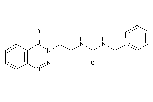 1-benzyl-3-[2-(4-keto-1,2,3-benzotriazin-3-yl)ethyl]urea