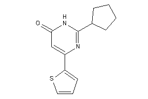 2-cyclopentyl-4-(2-thienyl)-1H-pyrimidin-6-one