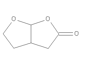 Image of 3a,4,5,6a-tetrahydro-3H-furo[2,3-b]furan-2-one