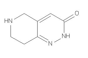 5,6,7,8-tetrahydro-2H-pyrido[4,3-c]pyridazin-3-one