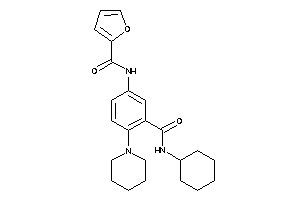 Image of N-[3-(cyclohexylcarbamoyl)-4-piperidino-phenyl]-2-furamide