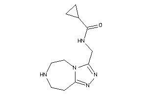 Image of N-(6,7,8,9-tetrahydro-5H-[1,2,4]triazolo[3,4-g][1,4]diazepin-3-ylmethyl)cyclopropanecarboxamide