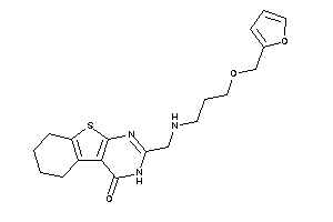 2-[[3-(2-furfuryloxy)propylamino]methyl]-5,6,7,8-tetrahydro-3H-benzothiopheno[2,3-d]pyrimidin-4-one