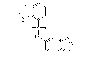 Image of N-([1,2,4]triazolo[1,5-a]pyrimidin-6-yl)indoline-7-sulfonamide