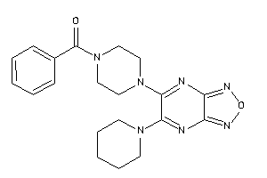 Phenyl-[4-(5-piperidinofurazano[3,4-b]pyrazin-6-yl)piperazino]methanone