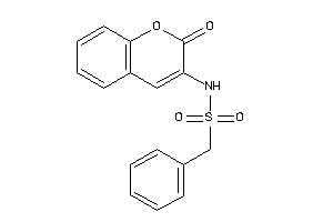 N-(2-ketochromen-3-yl)-1-phenyl-methanesulfonamide